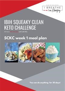 Free Keto Meal Plan Simple